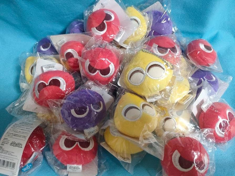 Amazon.co.jp: ぷよぷよ ぬいぐるみ ?ぷよ 赤ぷよ 紫ぷよ : おもちゃ